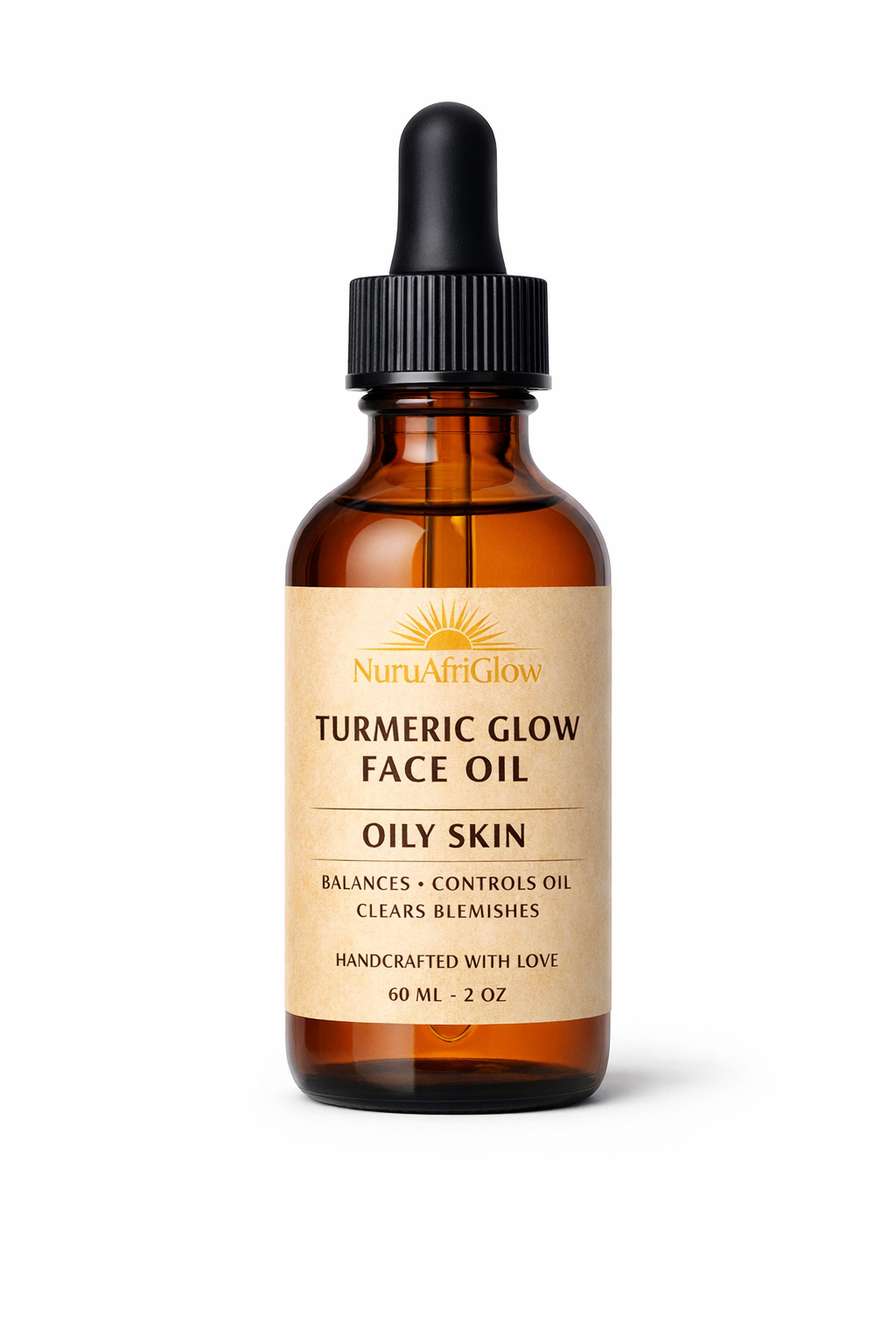 Turmeric Glow Face Oil — Oily Skin