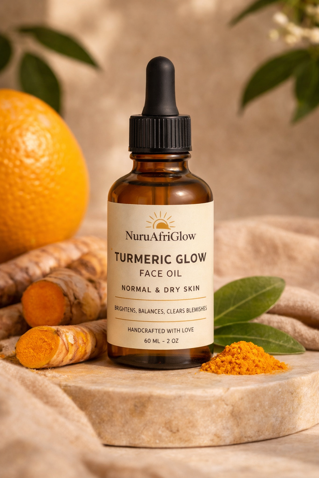 Turmeric Glow Face Oil-For Normal & Dry Skin