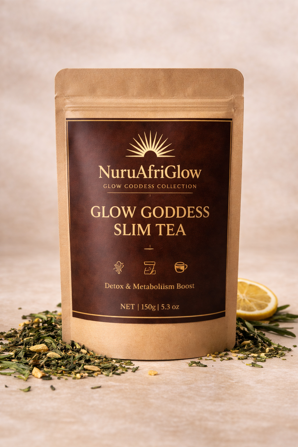 Glow Goddess Slim Tea – Natural Tea for Weight Loss & Detox