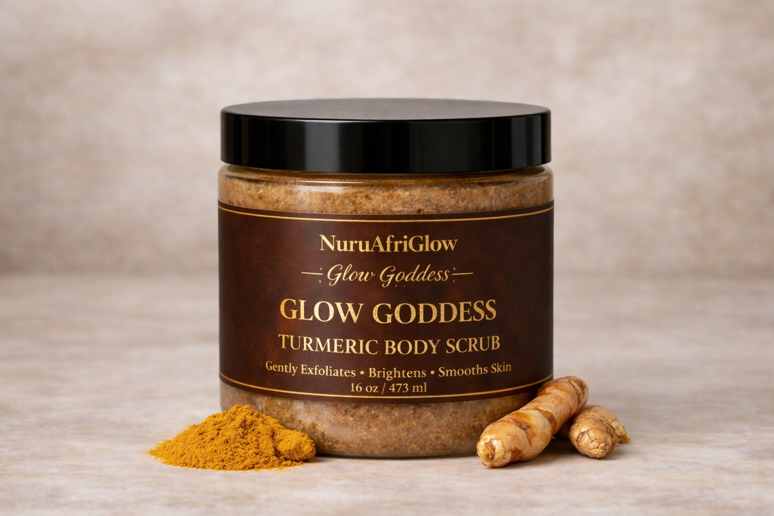 Glow Goddess Turmeric Body Scrub